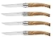 Produktbild Opinel 254343 Steakmesser, 4er Set, Olivenholz Tafelmesser, Mehrfarbig, One Size