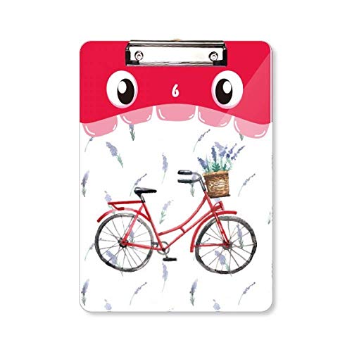 Porte-bloc A4 lavande aquarelle pour stabiliser vos feuilles volantes sans table
