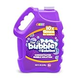 JOYIN 100 Oz Concentrated Bubble Solution (up to 8 Gallon) for Large Party in Summer Celebrations, Party Favor, Bubble Summer Toy, Classroom Prizes, Easter (Purple)