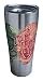 Tervis 1295913 Harry Potter-Illustrated Crests Insulated Tumbler with Clear and Black Hammer Lid, 30 oz Stainless Steel, Silver