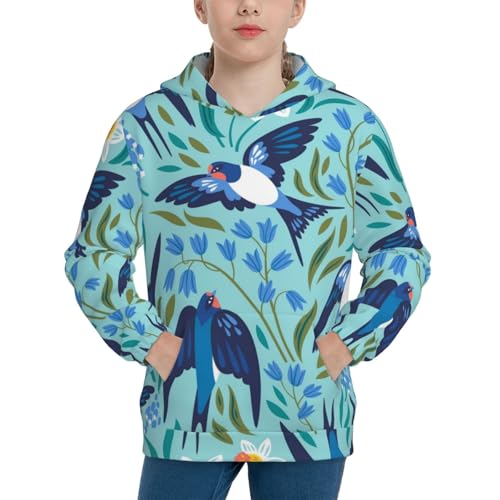 Friut Avocado Kid Hoodies Boys Sweatshirts Girls Pullover with Pocket