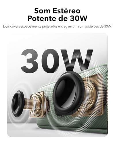 Soundcore Cassa Bluetooth Portatile Motion 300, alta risoluzione con BassUp, cassa bluetooth potente tecnologia SmartTune, 13h, IPX7, giardino - Immagine 2