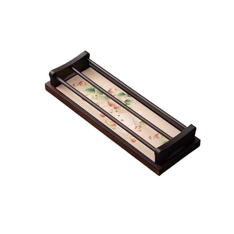 Tea Set Tea Tray Home Office Coffee Table Tea Cup Rack, Kung Fu Tea Set Accessories Tea Tray Chinese Tea Set (A)