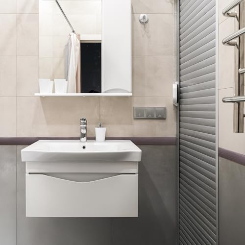 INMOZATA 2M übergangsprofil selbstklebend Vinyl Übergangsleiste 5cm Breit Übergangsleiste Bodenleiste Holzmaserung Abdeckleisten zum Verbinden von Bodenlücken (Braun)