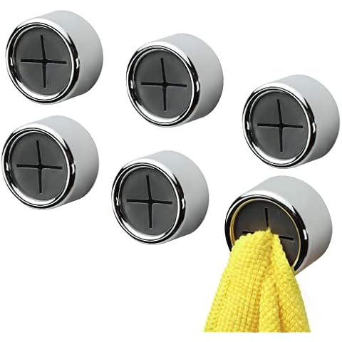 BangShou Gancho de Pared de 6 Piezas Ganchos para Toallas Cover
