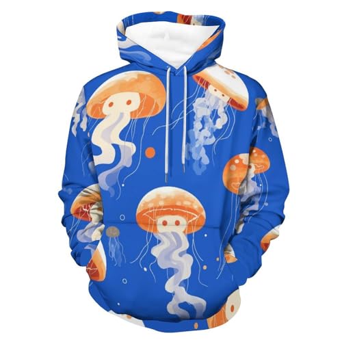 Hoodie Meduse Cartoon sweat confortable pour vos sorties urbaines