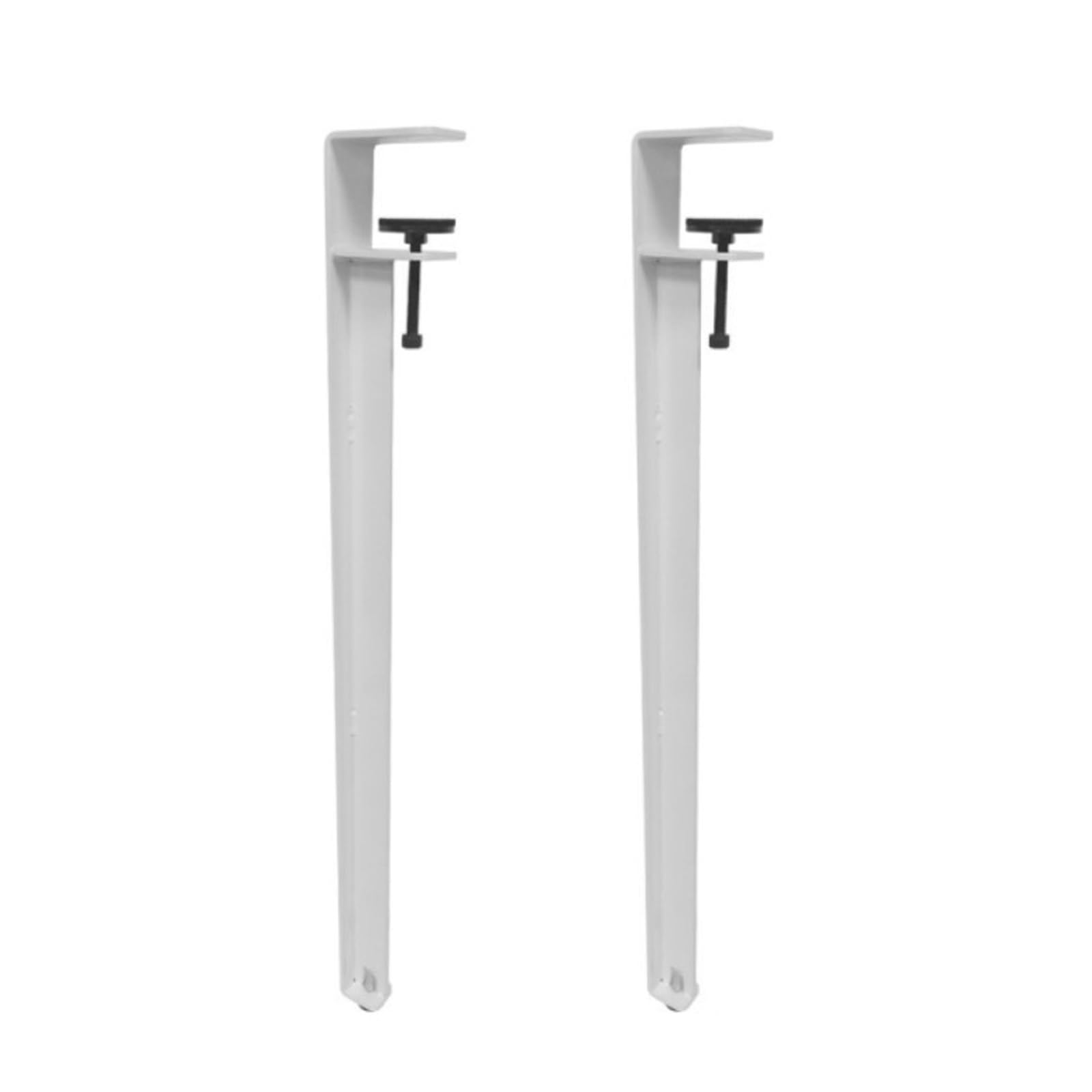 Patas de mesa sin taladrar para renovar tu consola blanca de 40 cm sin dañar el suelo