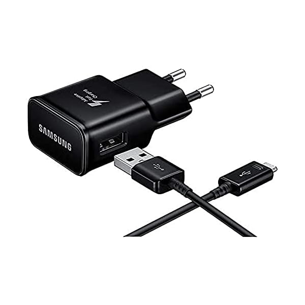 Samsung EP-TA20EBECGWW Ladeadapter mit Schnellladefunktion (USB Typ-C), Schwarz