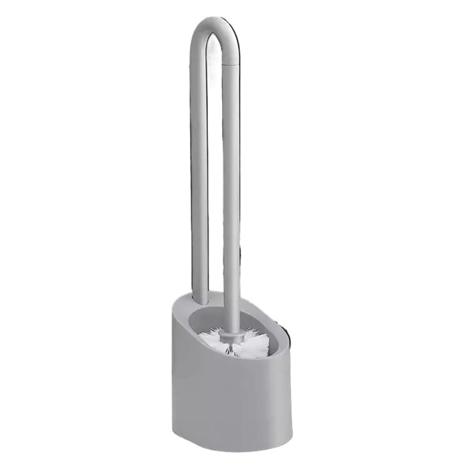 Bathroom Clean Toilet Brush And Holder Set Handle Scrub For Bathroom Cleaning Hygienic Storage(G)