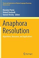Algopix Similar Product 14 - Anaphora Resolution Algorithms