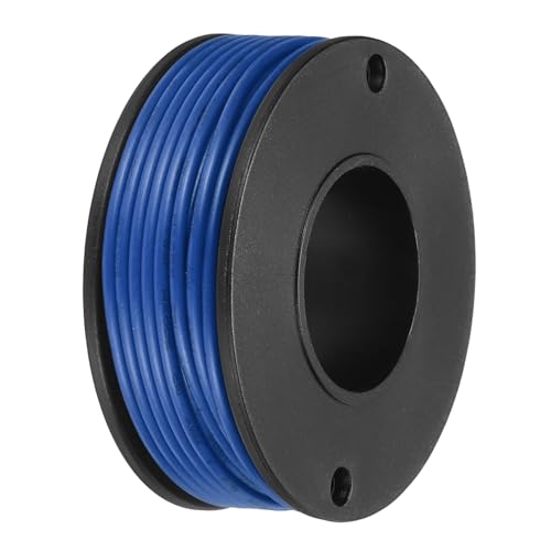 Fil de cuivre étamé 22 AWG bleu marine MECCANIXITY pour restaurer vos appareils 10m