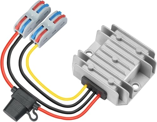 YABOANG dcdcコンバータ 昇圧12Vから24V、昇圧コンバータ 3A 72W MAX...