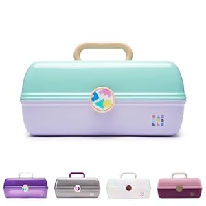 Caboodles On-The-Go Girl Sea Foam Lavendel Kosmetikkoffer