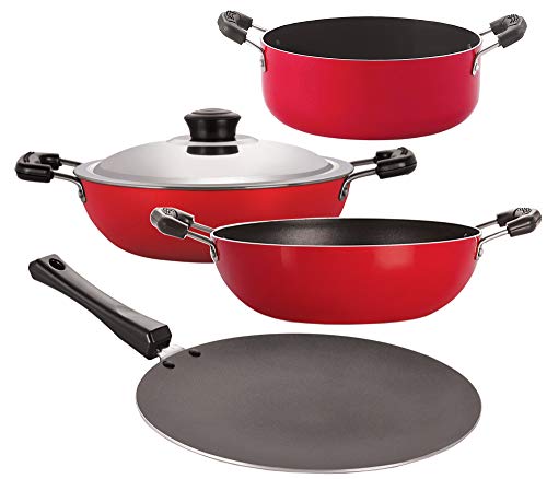 Nirlon 4 Piece Non-Stick Stain Resistance Kitchen Cooking Utencil Combo Set Offer with Bakelite Handle at Rs. 1809
