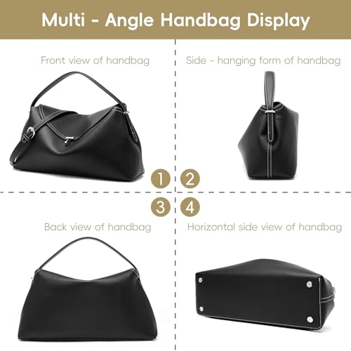 Leather Crossbody Bag for Women, Multiple Compartments for Everyday & Travel3