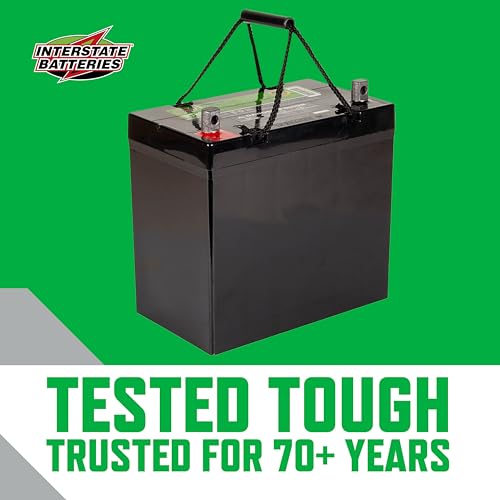 Image of Interstate Batteries Mobility Battery 12V 55Ah Group 22NF VRLA AGM UT Terminal