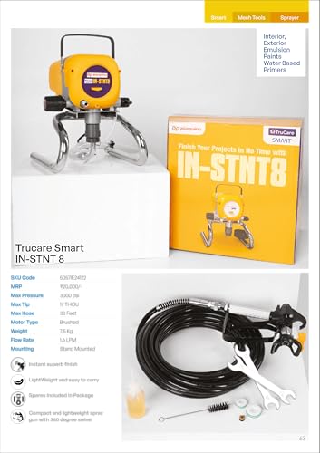 Image of Asian Paint Tru Care Smart in-STNT8 Upgraded Airless Paint Sprayer