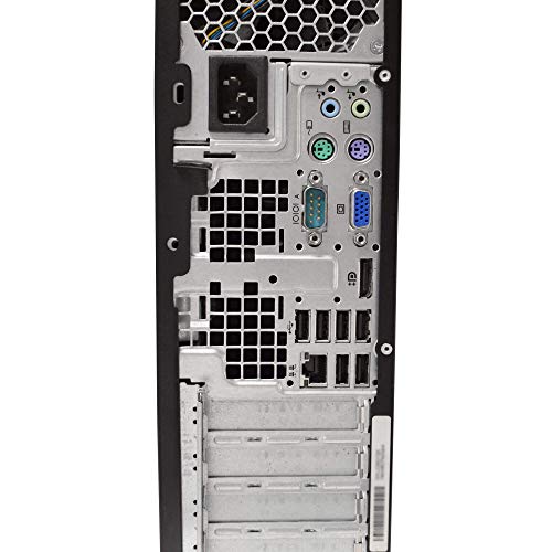 HP Elite PC Desktop Computer Package - Intel Quad Core i5 3.1GHz, 8GB RAM, 500GB, 19inch LCD Monitor, Keyboard, Mouse, DVD, WiFi Adapter, Windows 10 Professional (Renewed)