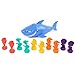 Spin Master Games, Shark Strike, Bowling Game with Wind-Up Jaw-Chomping Action, Easy Activity Toy for Preschoolers, Fun for Kids & Family, 2-4 Players, Stocking Stuffer Gift Ideas for Ages 5 & Up