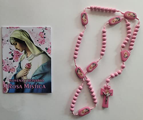El Libro de la Novena y Rosario de la Maria Rosa Mistica Madre de la Iglesia y Rosario Rosa Mistica