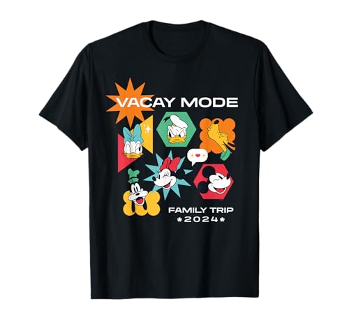Disney Mickey & Friends Vacay Mode Family Trip Vacation 2024 T-Shirt