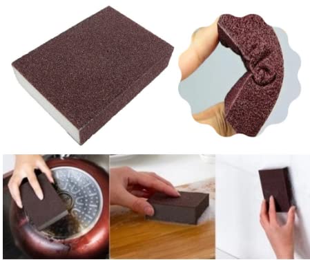 Kit Esponja Magica 5 uni Tira Manchas Riscos Ferrugem Pesada