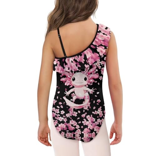 Image of Girls One Piece Swimsuits Size 3-14 Trendy Ruffle Bathing Suit Casual Hawaiian Summer Beach Swimwear