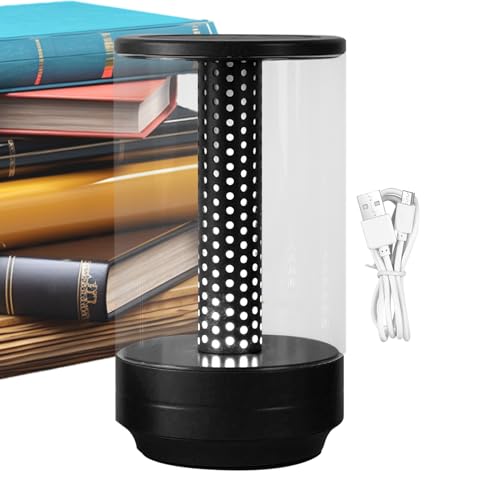 Veilleuse tactile LED esthétique et lampe nomade effet bougie chaleureuse - 6
