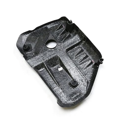 Protector de capó en carbono forjado seco para moldura de motor BMW 5
