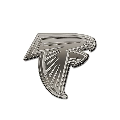Image of Rico Industries NFL Football Standard Oval Antique Nickel Auto Emblem for Car /Truck /SUV