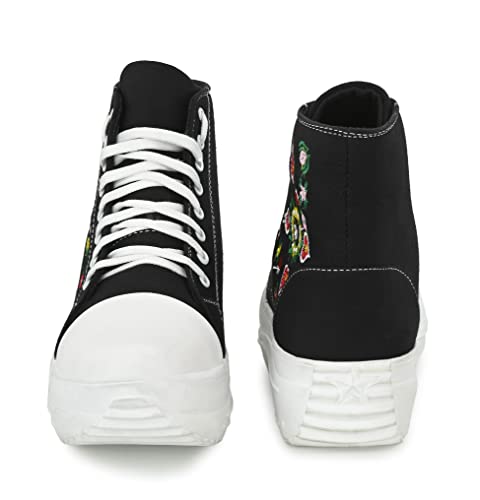 Image of AFROJACK Women's Color Printed Sneaker Boots Shoe - w5