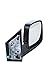 Dependable Direct Right Passenger Side Door Mirror for Chevy Express GMC Savana Textured Non-Heated Manual Folding (2003-2017) - GM1321284