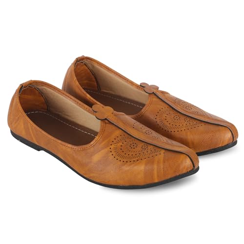 Image of DFR Men Ethnic Jutis Casual Loafers Shoe Juti