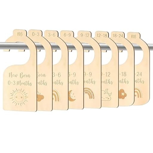 JUNJIEFU 14 Piezas Separador de Tallas de Madera, Separadores de Madera para Armario para Clasificación de Ropa | Ya disponible en tu tienda friki favorita! En mundofriki.es! JUNJIEFU 14 Piezas Separador de Tallas de Madera, Separadores de Madera para Armario para Clasificación de Ropa | Ya disponible en tu tienda friki favorita! En mundofriki.es!