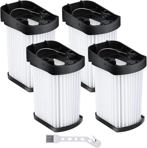 WV270 Filter Replacement for Shark WV270UK WV273UKT WandVac 2.0 Cordless Handheld Vacuum Cleaner, 4 Pack WV270 HEPA Filters