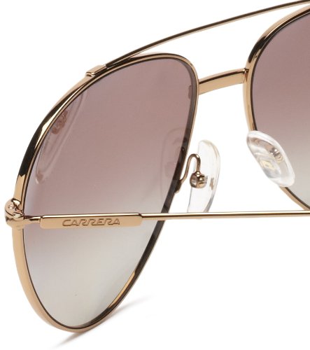 Carrera CA67/S Pilot Sunglasses, Antique Gold/Brown Polarized, 60 mm4