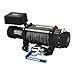 SUPERWINCH Tiger Shark, 15000 lb Capacity, Hawse Fairlead, 15/32 in x 78 ft Synthetic Rope, 12V, Kit