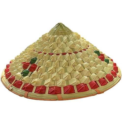 Chapeau de soleil en bambou pour enfants de 32cm YSJNHX