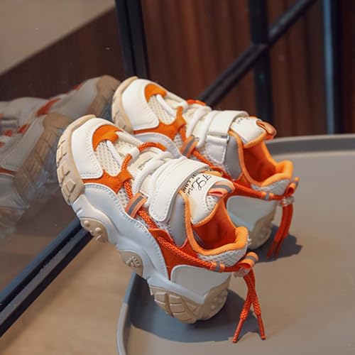 Toddler Mesh Sneakers for Boys Girls Hook and Loops Children Thick Sole Non Slip Lightweight Running Sports Shoes4