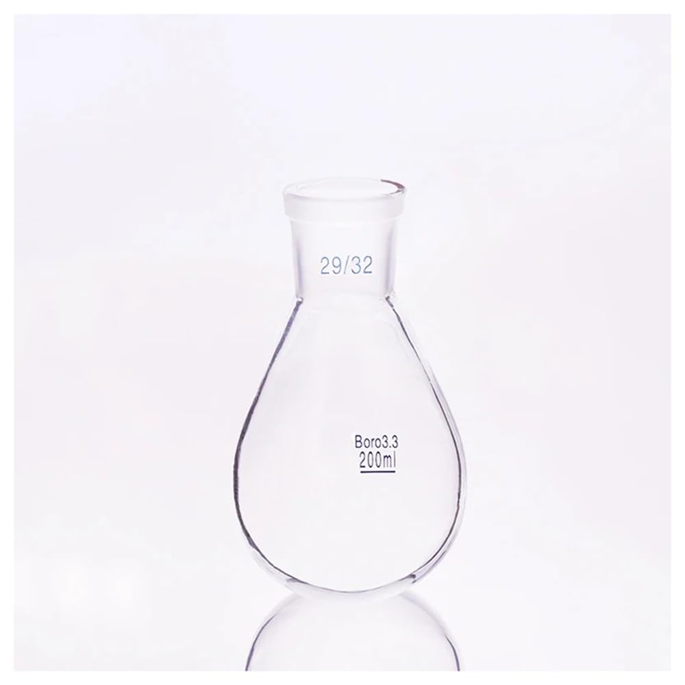 Flacon à col court en verre rodé 29/32 et capacité 200 ml pour laboratoires - 2