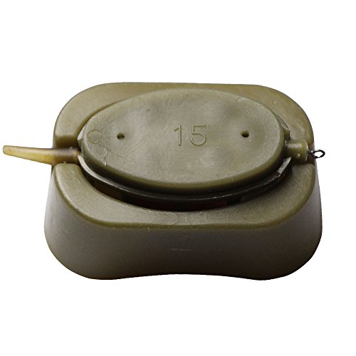 Inline Method Feeder Set Carp Fishing Tackle 4 Inline Method Feeders With 1 Rubber Mould Carp Fishing Accessories #TOP1