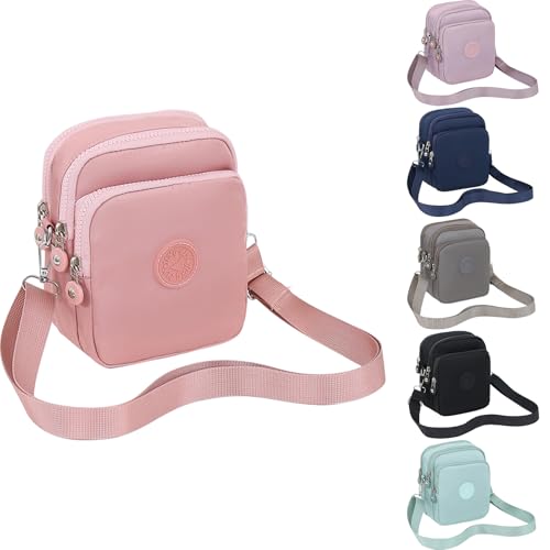 【DUREVOLE E IMPERMEABILE】 Realizzata con fodera in nylon impermeabile e esterno in robusto tessuto Oxford, questa borsa a tracolla da donna per viaggi è costruita per durare. Cerniere di alta qualità e cuciture rinforzate garantiscono una durata a lungo termine, mantenendo i tuoi oggetti essenziali al sicuro in qualsiasi condizione atmosferica.
