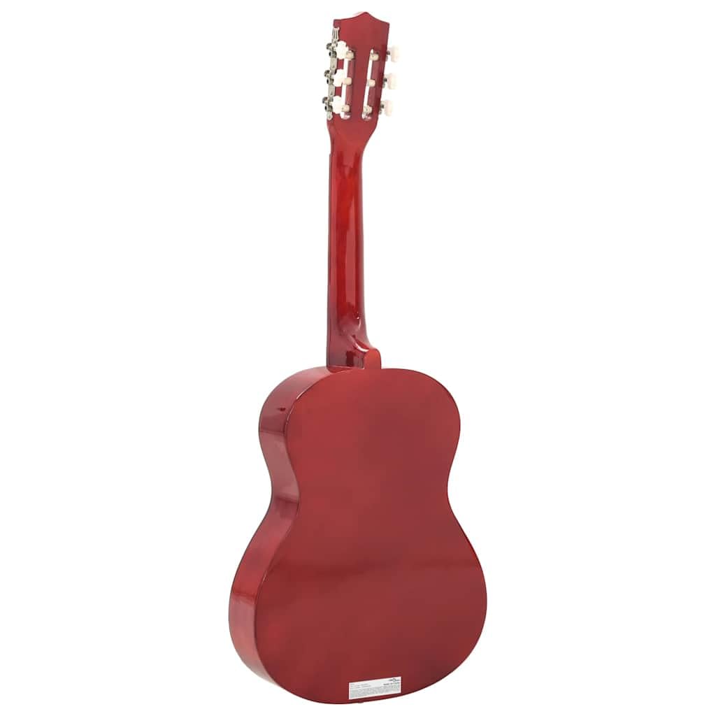Gitara klasyczna 3/4 rozmiar 36 cala drewno lipowe dla dzieci i początkujących, gitara koncertowa z nylonowymi strunami naturalnymi