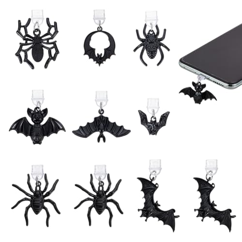 Bouchon anti-poussière type C OLYCRAFT lot de 10 protections pour port de smartphone