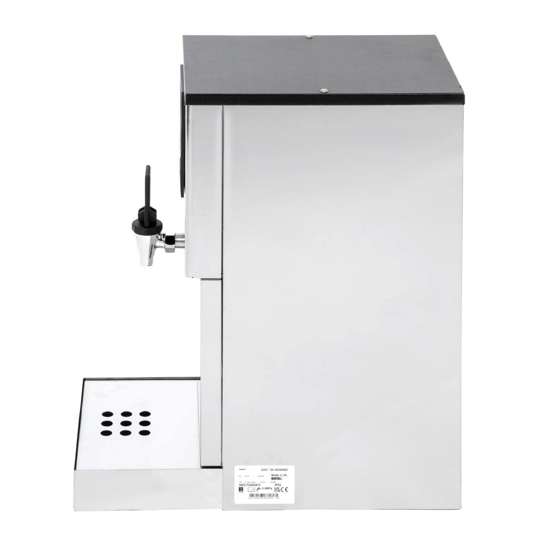 Buffalo CN535 Automatic Filling Water Machine Only, 10L Capacity, Height 560mm, Width 255mm, Length 446mm