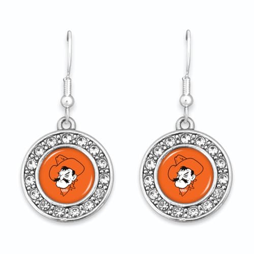 Oklahoma State Cowboys Abby Earrings Jewelry Gift Licensed OSU