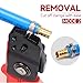 iCrimp ICP-BJ03 PEX Clamp Tool for Cinch and Removal of 3/8-in, 1/2-in, 3/4-in and 1-in PEX Clamp Rings, One-handed PEX Crimping Tool