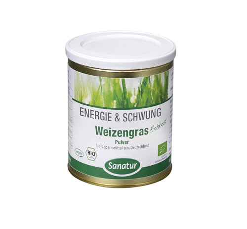 Wheatgrass Energy and Swing, Organic, Sanatur 250 g en polvo