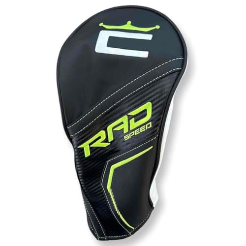 New COBRA Golf Rad Speed Driver Headcover - Black/Neon Yellow/White Cover