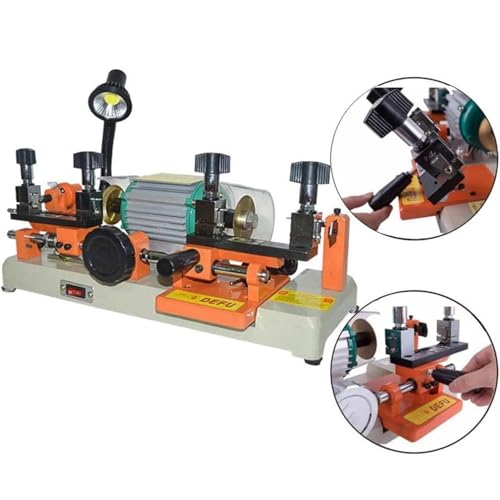 YXFAZPP Horizontal Key Copy Machine,120w Multifunctional Manual Key Duplicating Machine,Horizontal Key Milling Machine,for Making Car Keys,Motorcycle Keys,Door Lock Keys (110V)